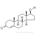 CAS 58-22-0, 4-ANDROSTEN-17β-OL-3-ONE (testostérone)